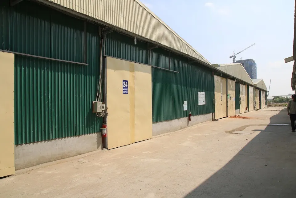 cho thue kho 110m2 kdt cau buou thanh tri gan benh vien k