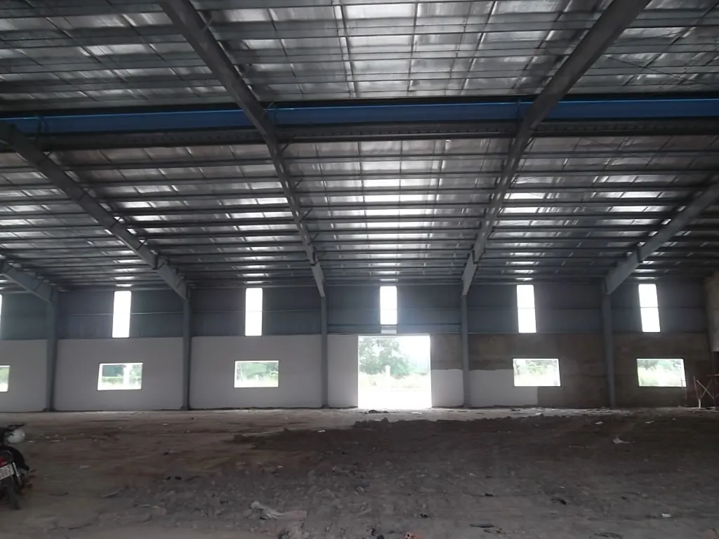 cho thue nha xuong 2650 m2 trong kv 4500 m2 kcn tan do duc hoa long an